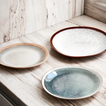 70's tallrik 22 cm 2-pack - Earth - HKliving