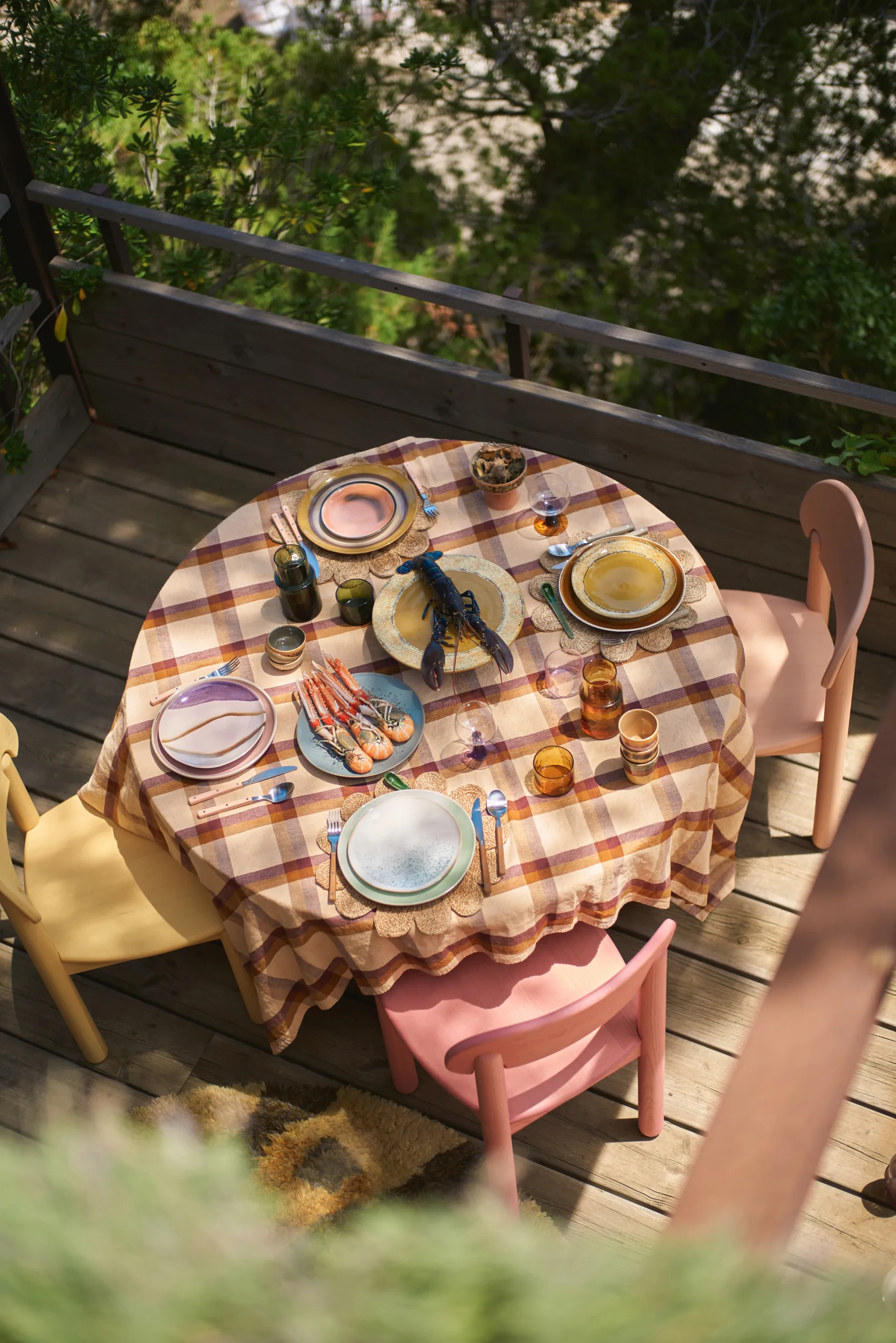 70's tallrik 22 cm 2-pack, Paradise HKliving