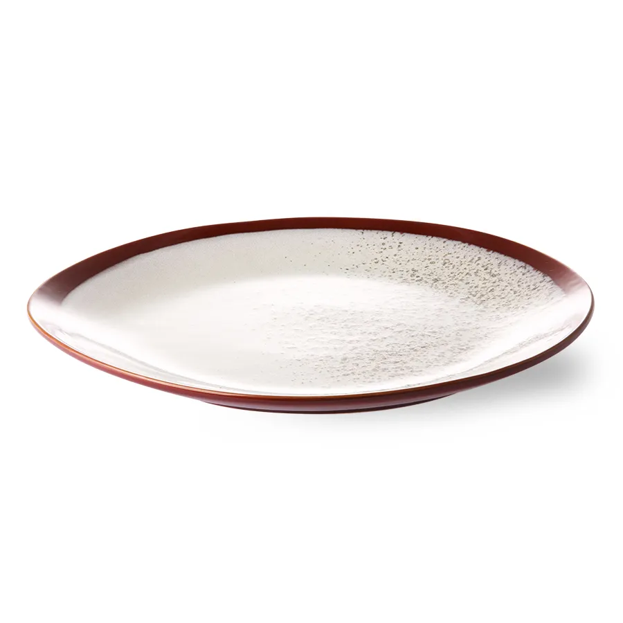 70's tallrik Ø27,5 cm 2-pack, Frost HKliving
