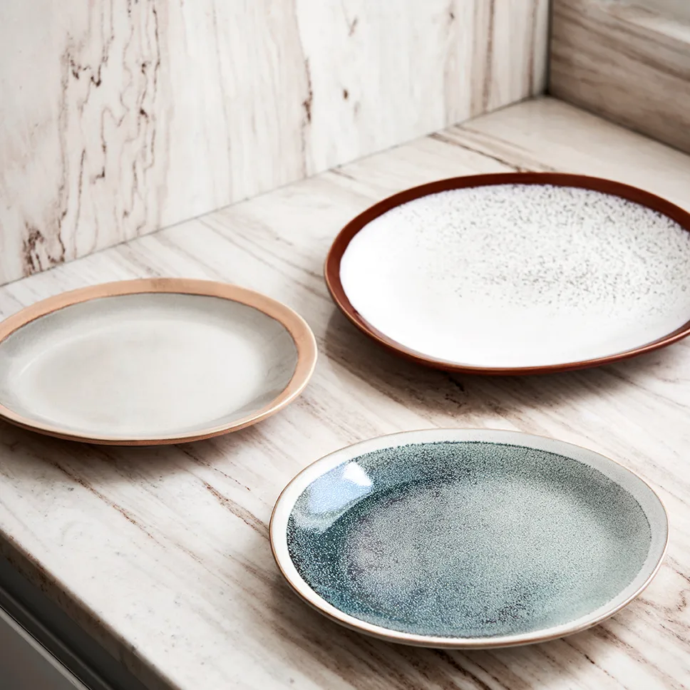 70's tallrik Ø27,5 cm 2-pack, Frost HKliving
