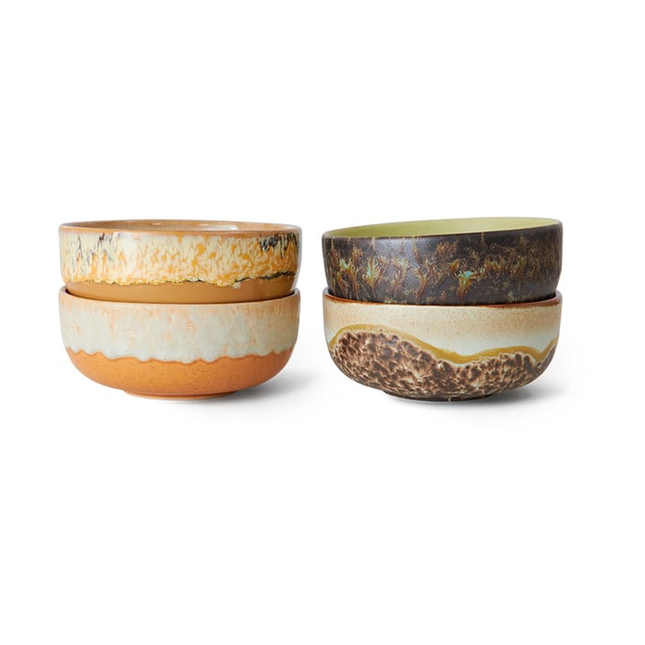 70's tapasskål 4-pack - Drift - HKliving