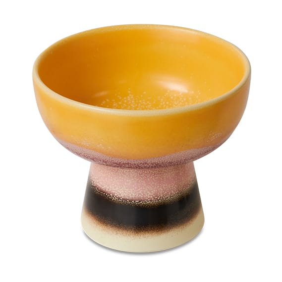 70's tapasskål på fot S Ø11x9,5 cm, Sunshade HKliving