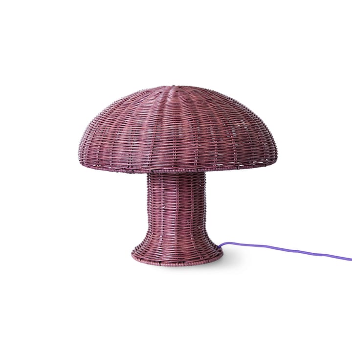 Bordslampa rotting 30 cm - Burgundy - HKliving