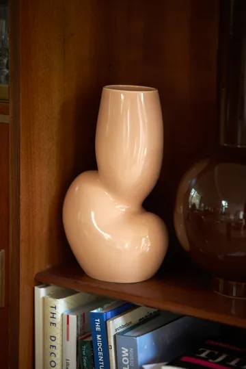 Ceramic organic vas medium 29 cm - Cream - HKliving