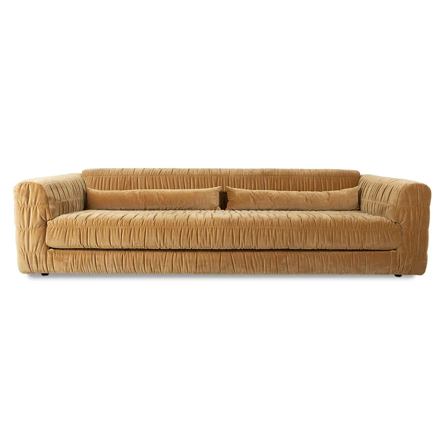 Club soffa 274 cm, Mustard HKliving