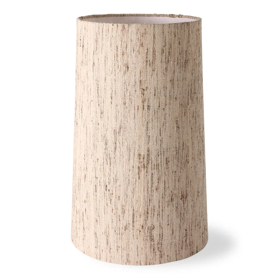 Cone lampskärm Handvävd Ø36x58 cm, Natur HKliving