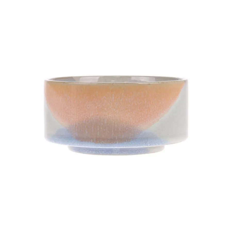 Gallery ceramics skål Ø12 cm, Blå-peach HKliving