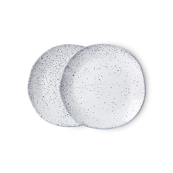 Gradient assiette 2-pack Ø16 cm, Cream HKliving