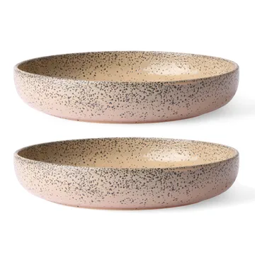Gradient djup tallrik Ø21,5 cm 2-pack - Taupe - HKliving