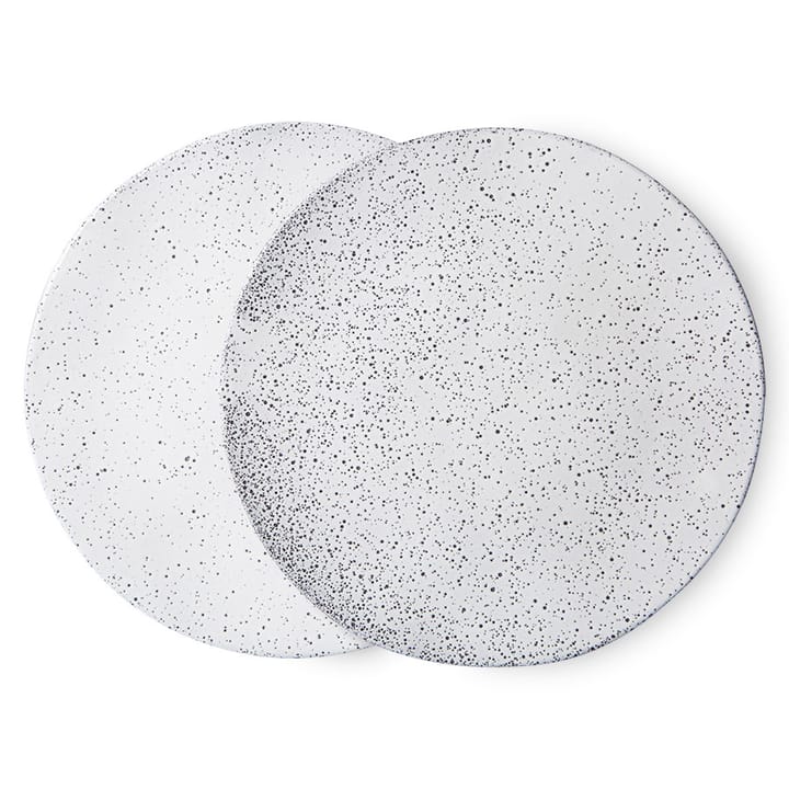 Gradient tallrik 2-pack Ø29 cm, Cream HKliving