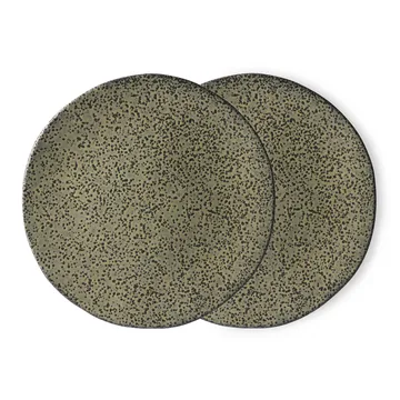 Gradient tallrik 29 cm 2-pack - Grön - HKliving