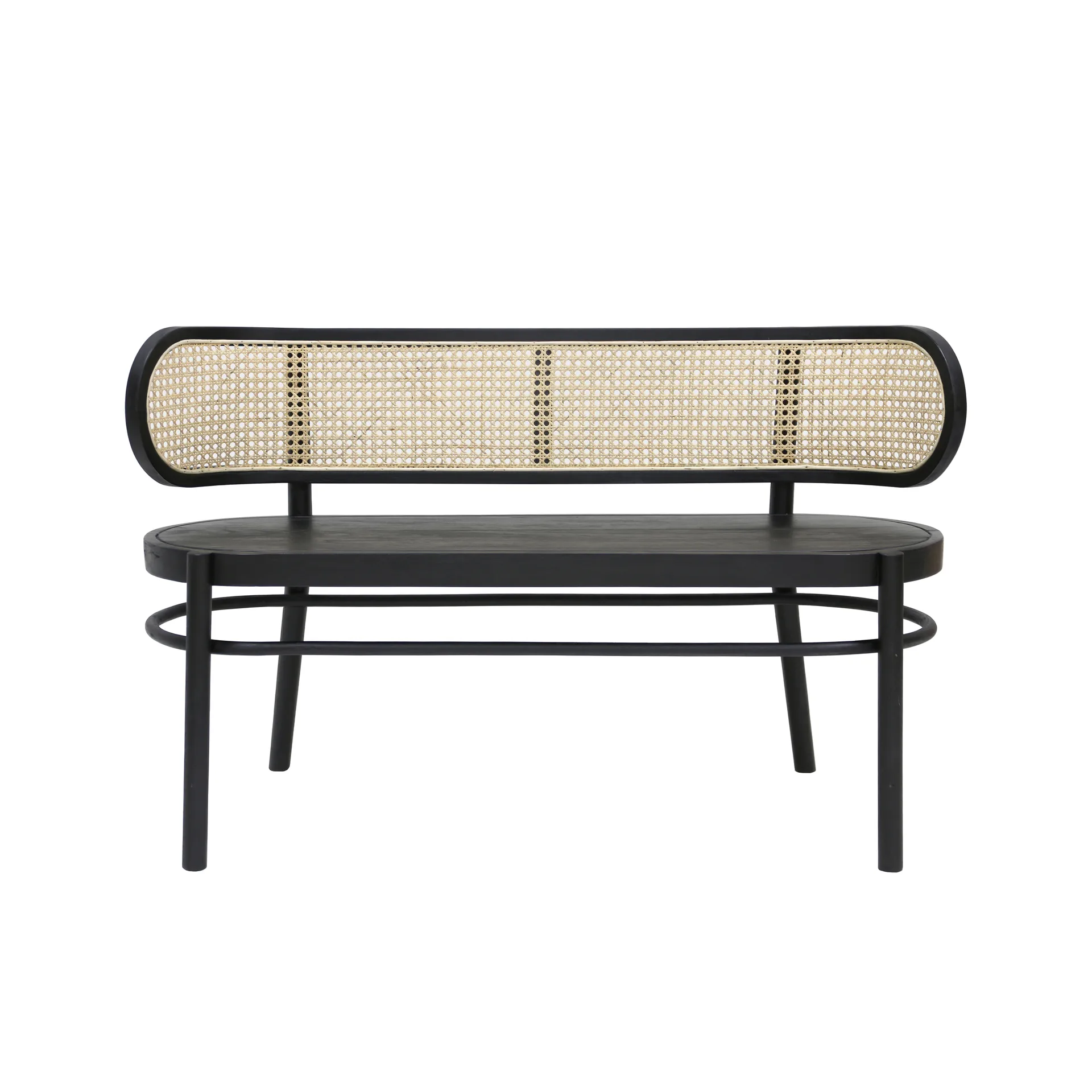 HKliving retro bänk, svart HKliving