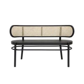 HKliving retro bänk - svart - HKliving
