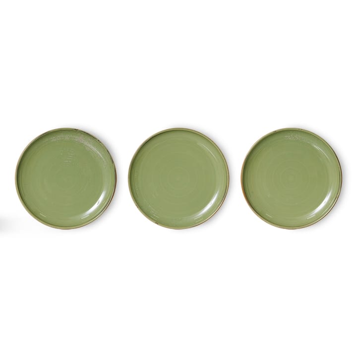 Home Chef side plate assiette Ø20 cm, Moss green HKliving
