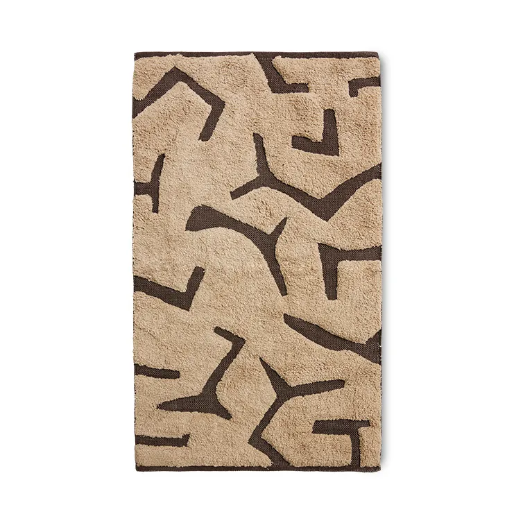 Interplay badrumsmatta 70x120 cm, Brown HKliving