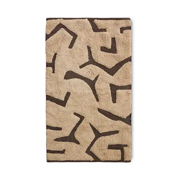 Interplay badrumsmatta 70x120 cm - Brown - HKliving