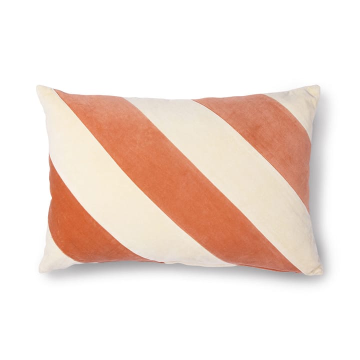 Kudde Randig 40x60 cm - Peach-cream - HKliving