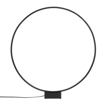 Luminous circle bordslampa 60 cm - Svart - HKliving