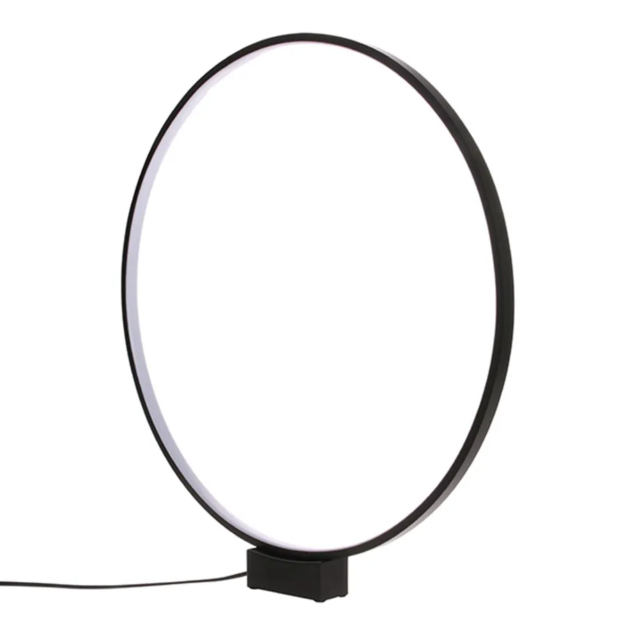 Luminous circle bordslampa 60 cm, Svart HKliving
