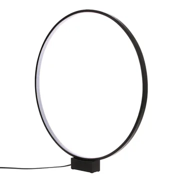 Luminous circle bordslampa 60 cm - Svart - HKliving