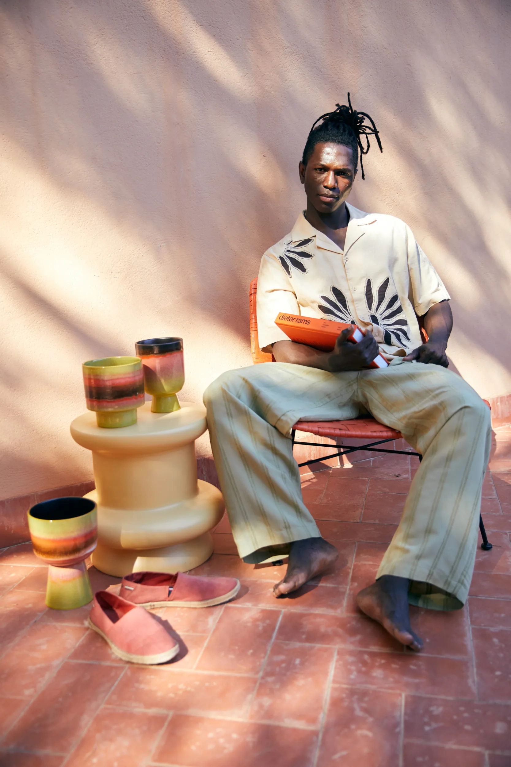 Retro blomkruka Ø13 cm, Fig HKliving