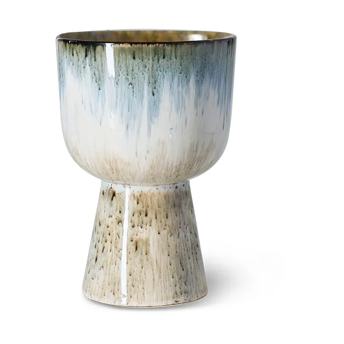 HKliving Retro blomkruka Ø16,5 cm Glacier