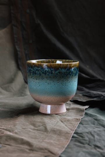 Retro blomkruka Ø20,5 cm - Lagoon - HKliving