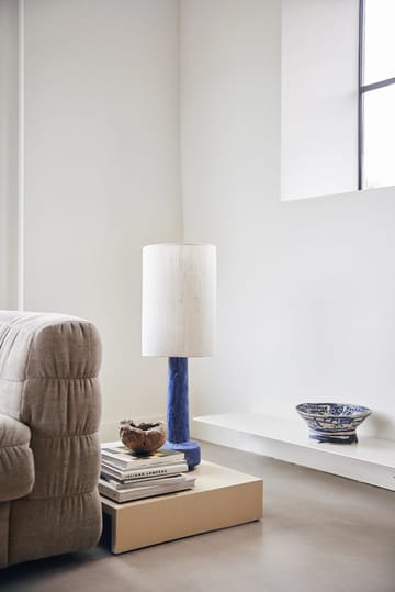 Retro lampfot i stengods - Blue - HKliving