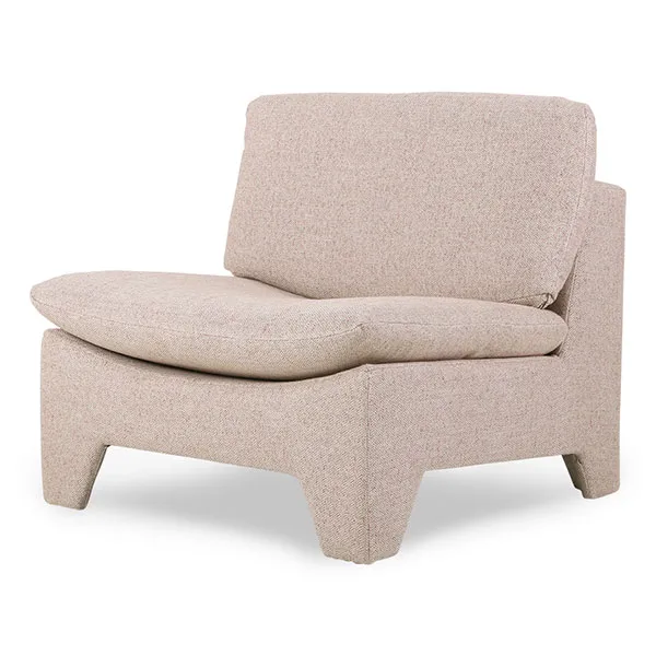 Retro lounge Fauteuil, Nude melange HKliving