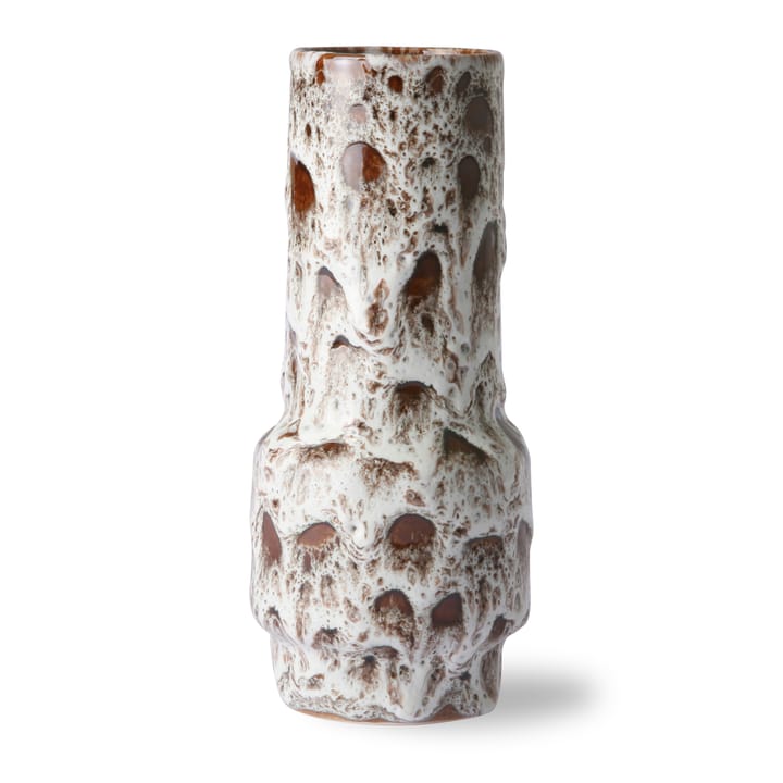 Retro vas 20,5 cm, Lava white HKliving