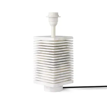 Ribbed lampfot - Vit - HKliving