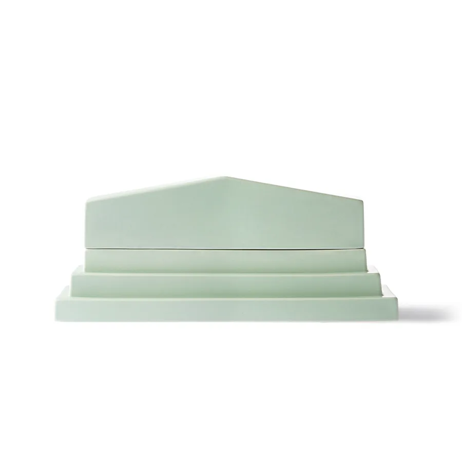 Romina Gris Roman temple box, Grön HKliving