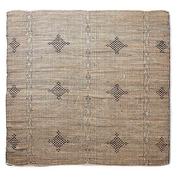 Rustic matta 200x200 cm - Brun - HKliving