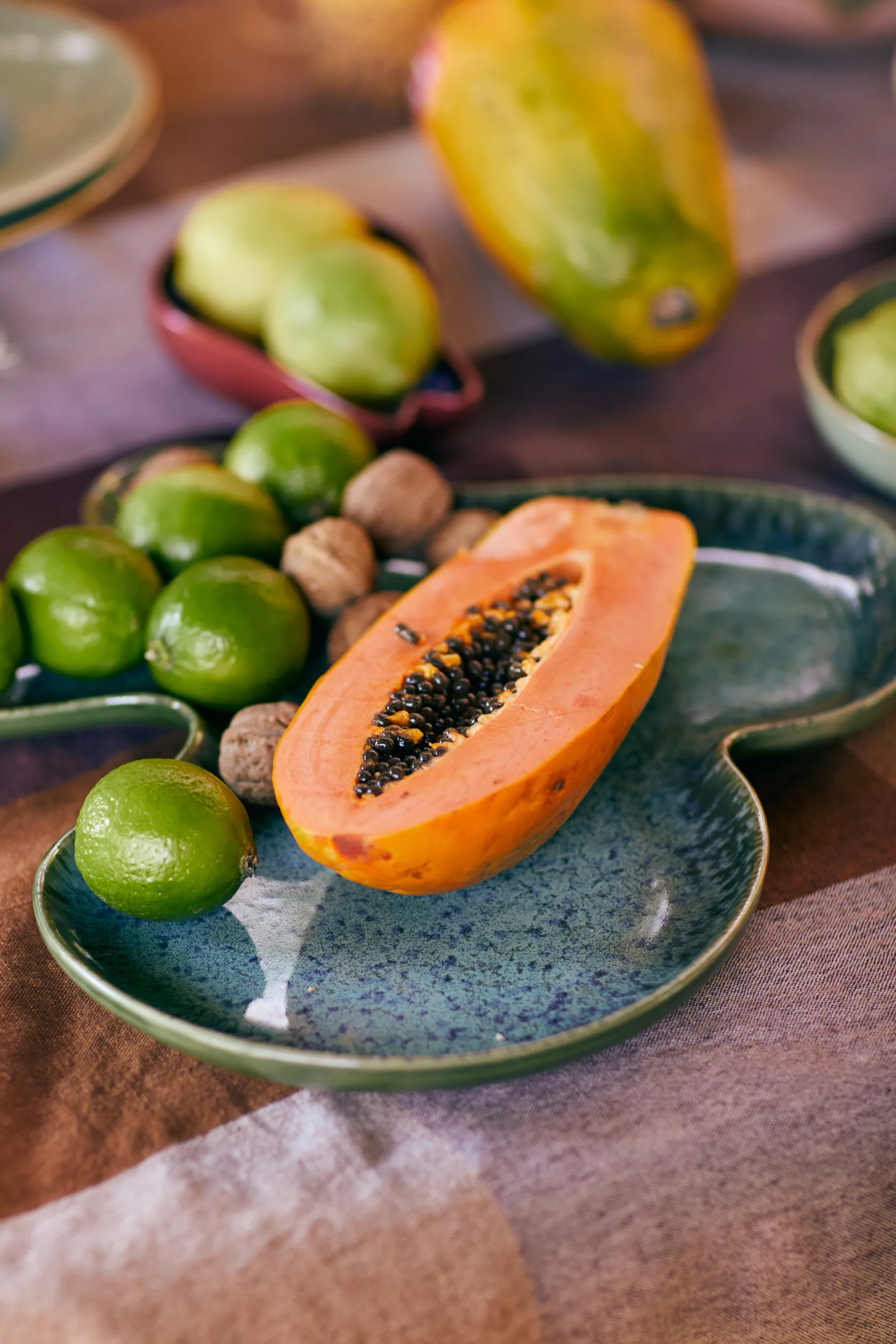 Shell uppläggningsfat, Teal HKliving