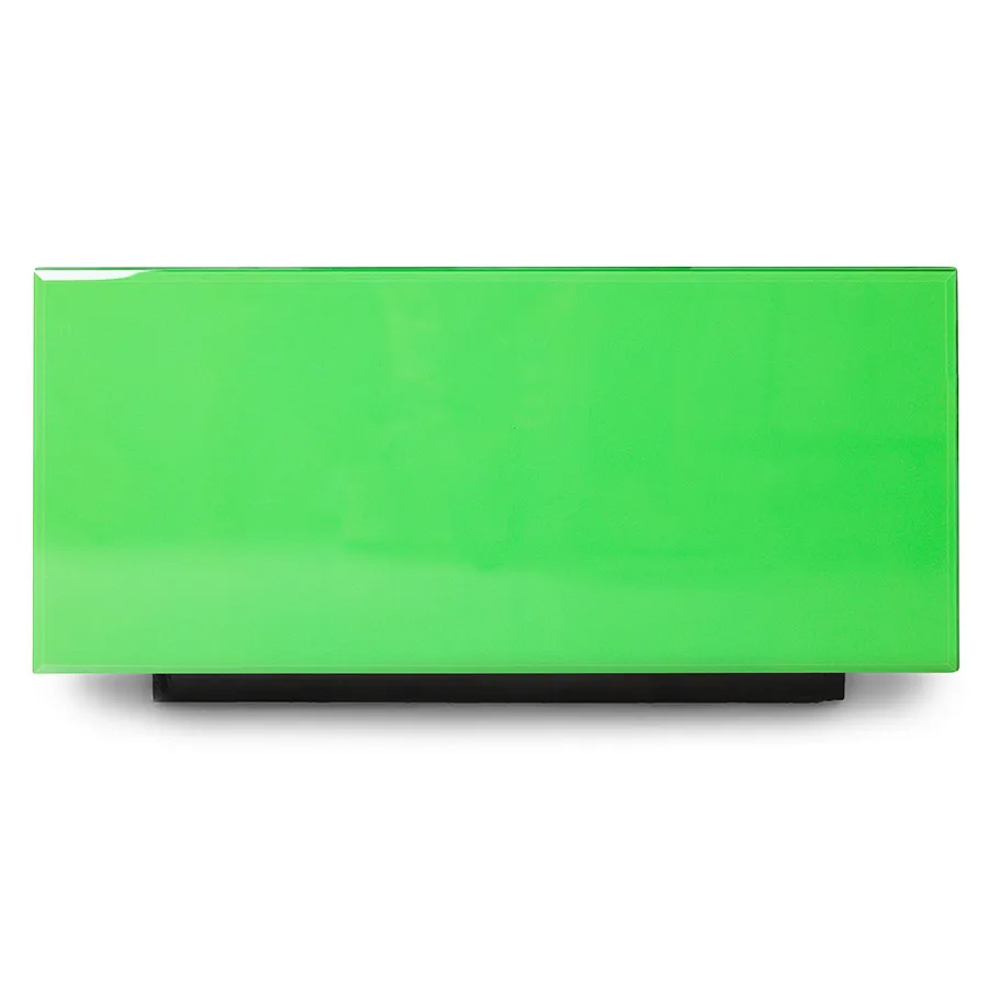 Spegelkub soffbord L 60x60 cm, Athletic green HKliving