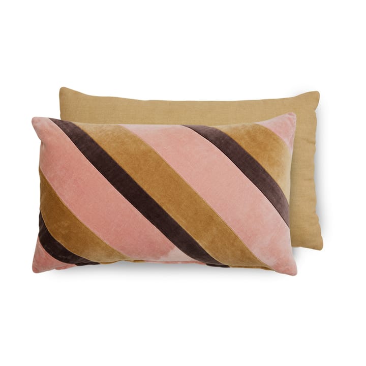 Striped velvet kudde 30x50 cm, Sunkissed HKliving