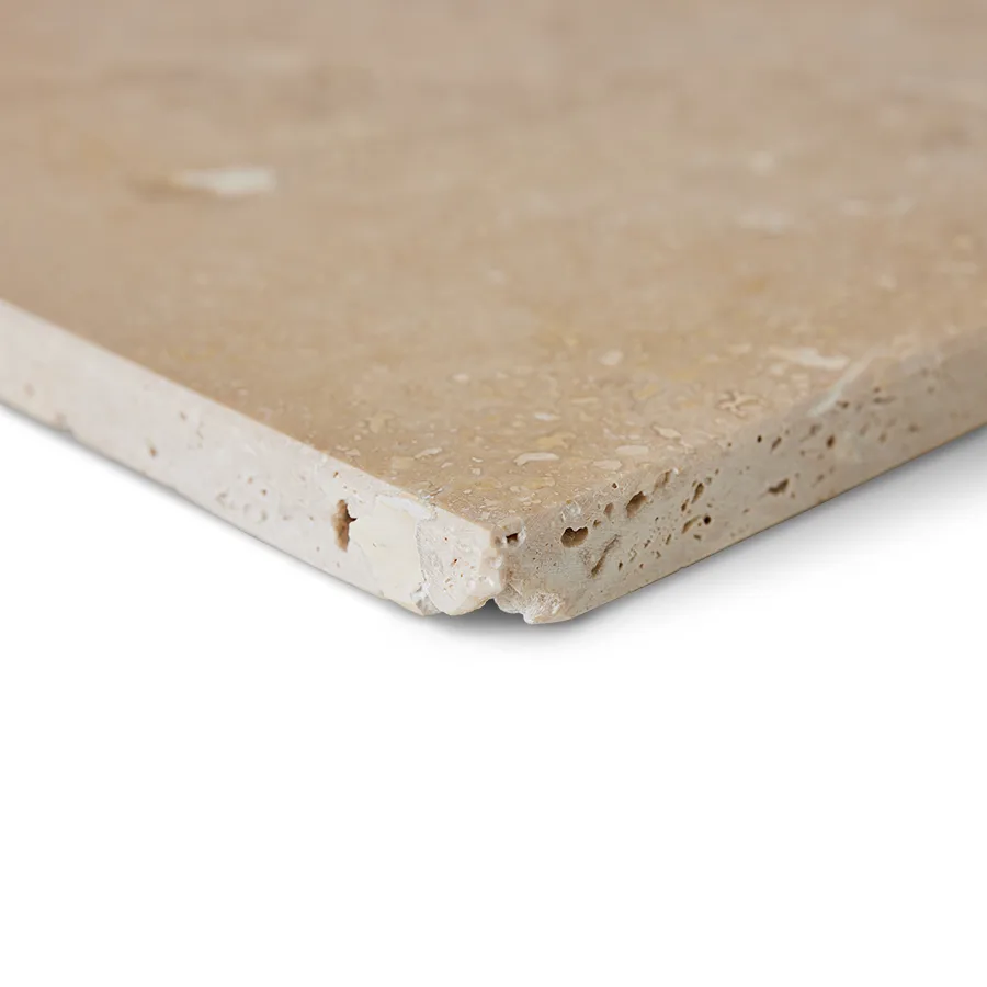 Travertin skärbräda 40x50 cm, Beige HKliving