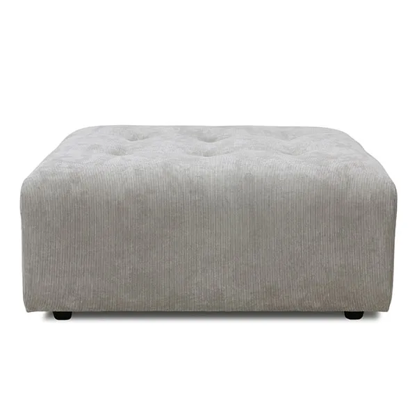 Vint soffmodul fotpall 97x94 cm Manchester, Cream HKliving