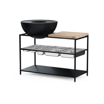 FIRE KITCHEN förvaringslådor - Rostfritt stål, 5 delar - Höfats