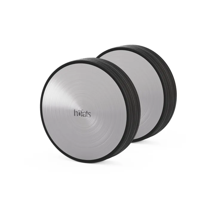 FIRE KITCHEN hjul till utekök - Svart, 2-pack - Höfats