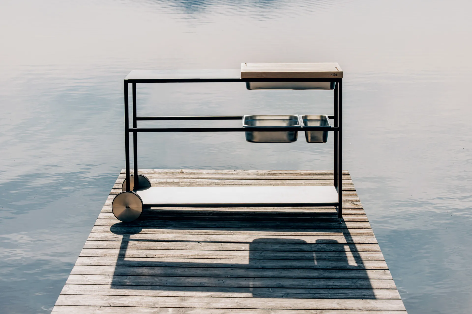 FIRE KITCHEN utekök, Svart Höfats