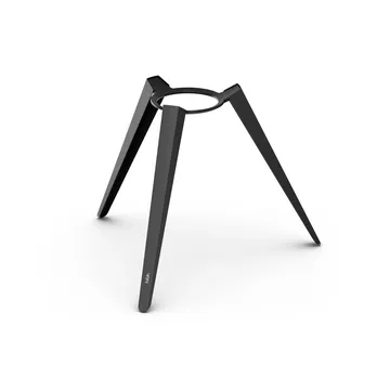 MOON 45 eldstad - All black, högt stativ - Höfats