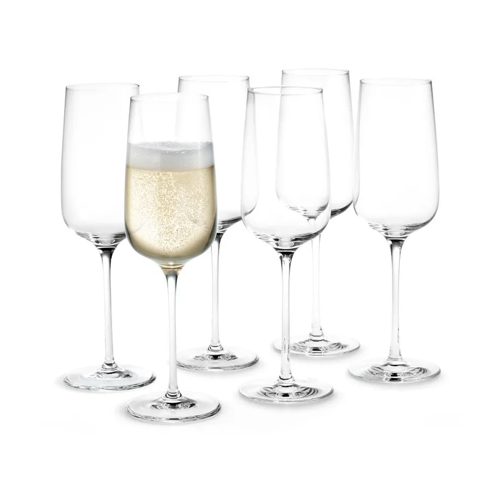 Holmegaard Bouquet champagneglas 6-pack 29 cl