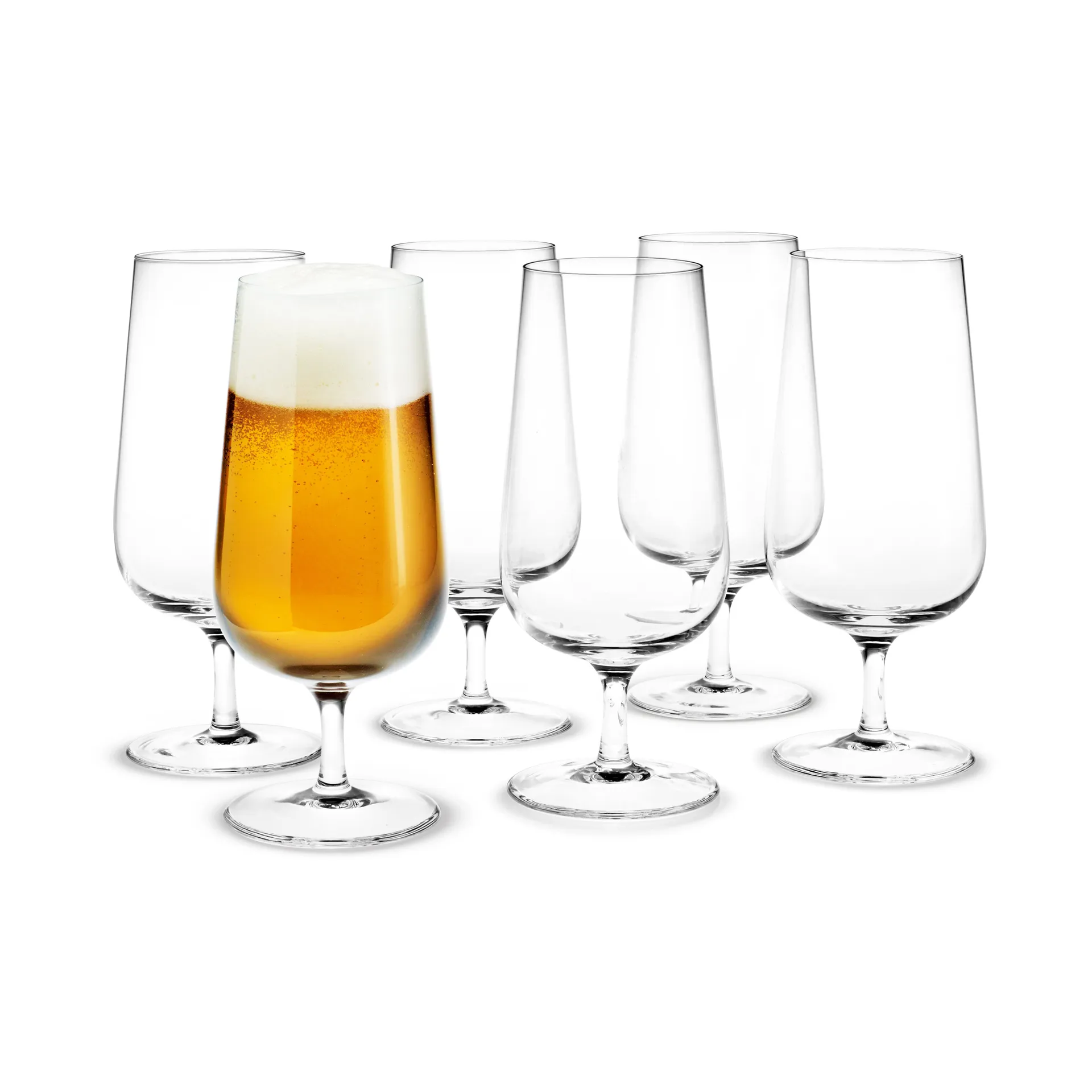 Holmegaard Bouquet &ouml;lglas 6-pack 53 cl