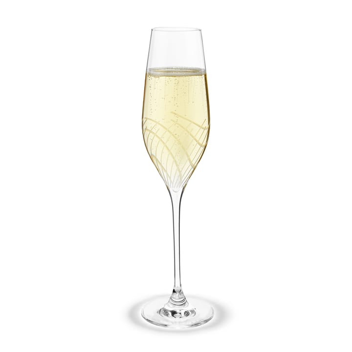 Cabernet Lines champagneglas 29 cl 2-pack, Klar Holmegaard