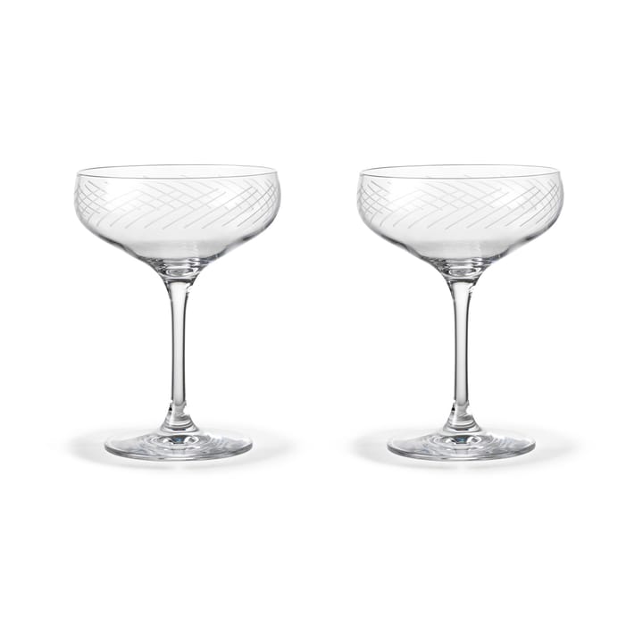 Cabernet Lines cocktailglas 29 cl 2-pack, Klar Holmegaard