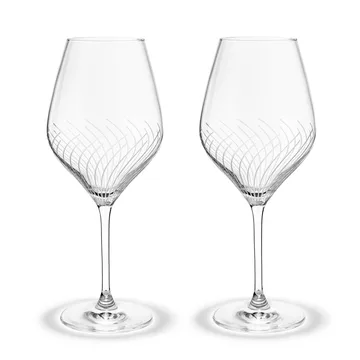 Cabernet Lines rödvinsglas 52 cl 2-pack - Klar - Holmegaard