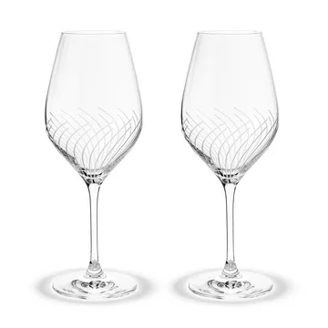 Cabernet Lines vitvinsglas 36 cl 2-pack - Klar - Holmegaard