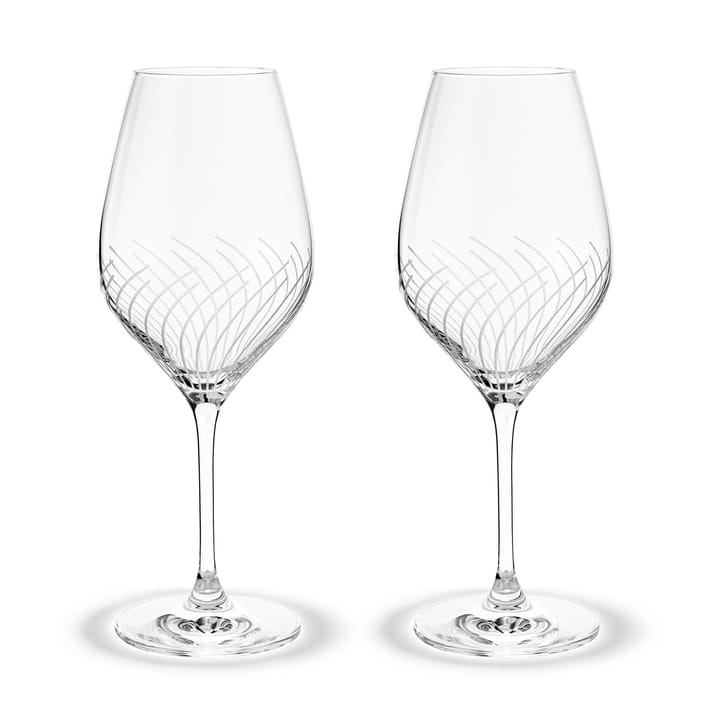 Cabernet Lines vitvinsglas 36 cl 2-pack, Klar Holmegaard