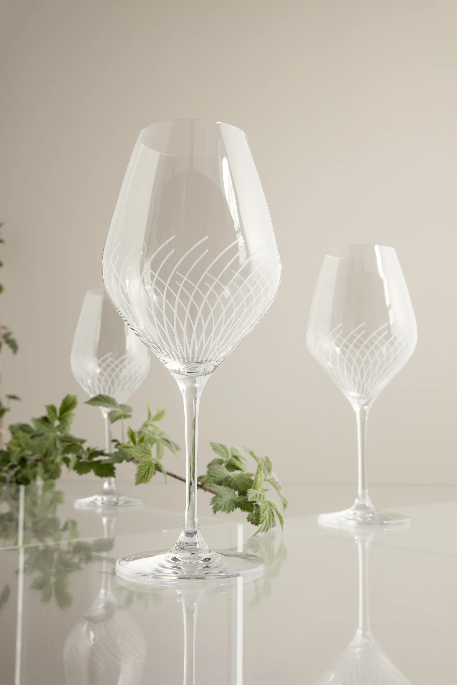 Cabernet Lines vitvinsglas 36 cl 2-pack, Klar Holmegaard